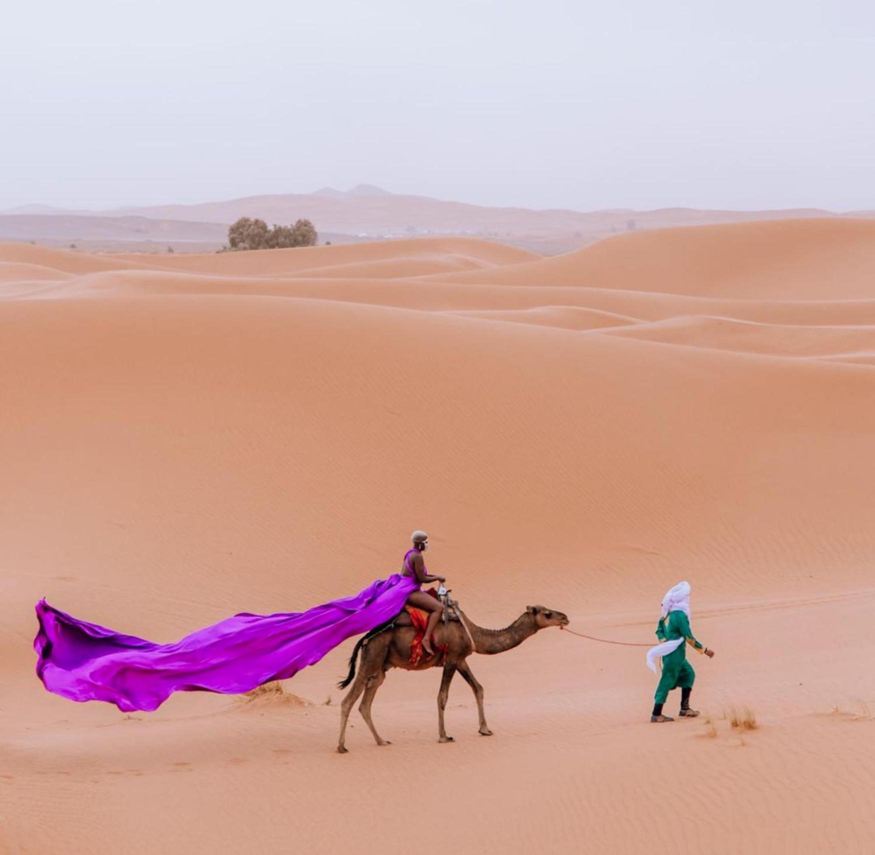 Luxury Bedouin Camp Bed & Breakfast Merzouga Exterior foto