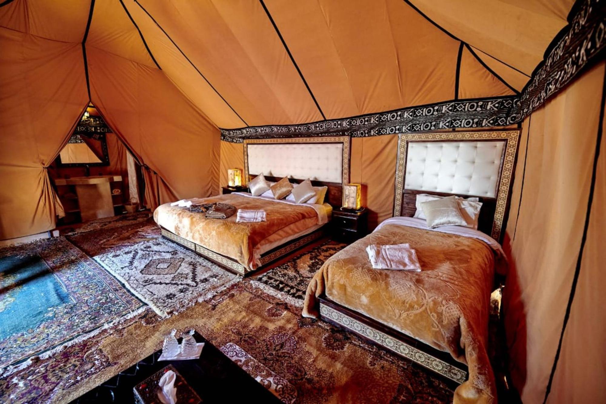 Luxury Bedouin Camp Bed & Breakfast Merzouga Exterior foto