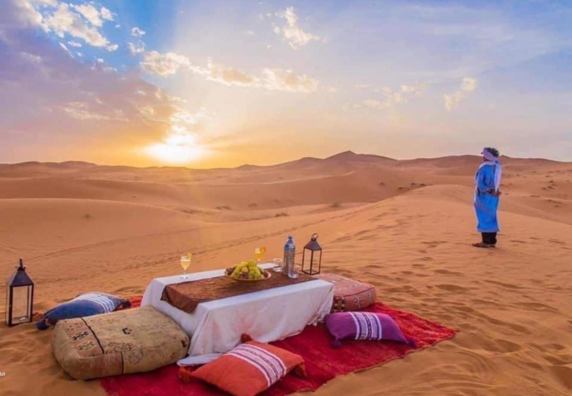 Luxury Bedouin Camp Bed & Breakfast Merzouga Exterior foto