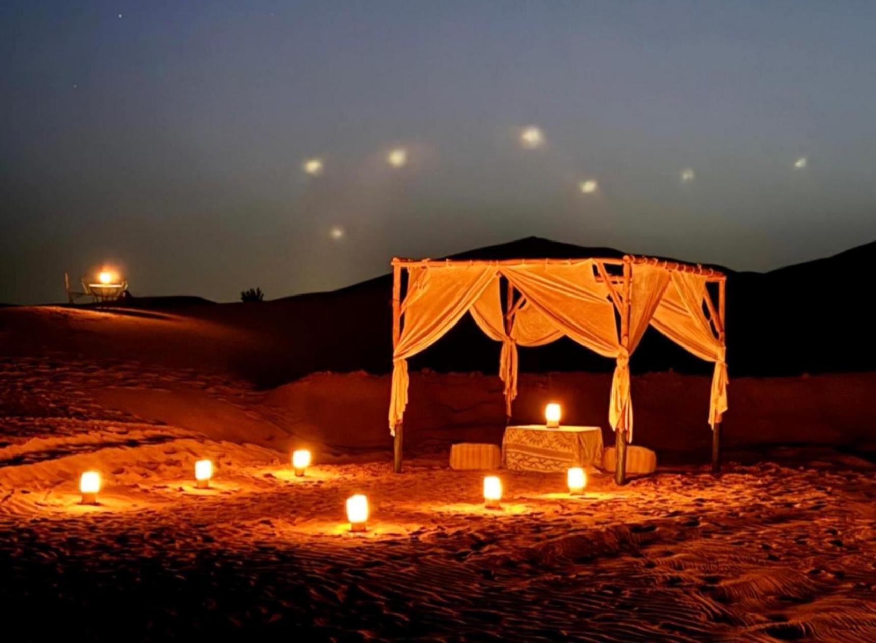 Luxury Bedouin Camp Bed & Breakfast Merzouga Exterior foto