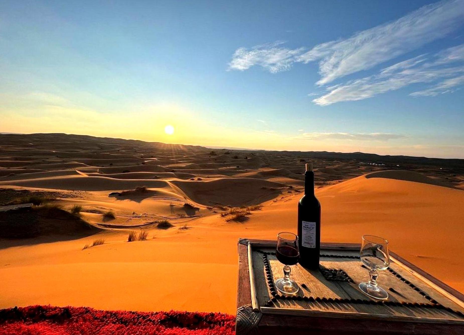 Luxury Bedouin Camp Bed & Breakfast Merzouga Exterior foto