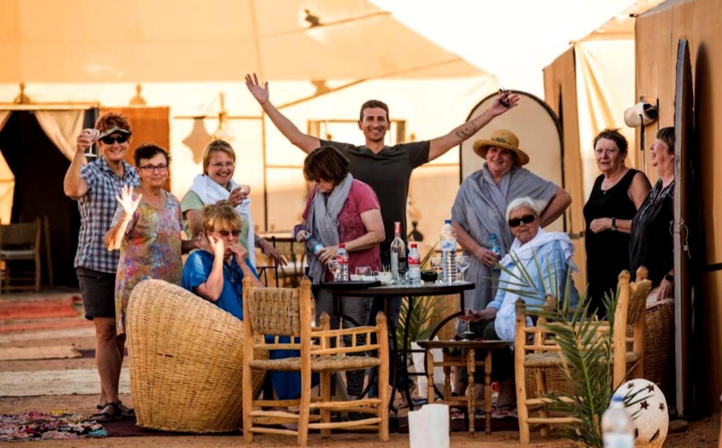 Luxury Bedouin Camp Bed & Breakfast Merzouga Exterior foto